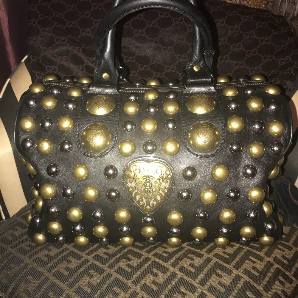 Gucci “Baboushka” Studded Boston bag
